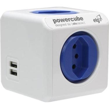 Imagem de Adaptador Benjamim Múltiplo Usb Powercube Pwc-r5 Bivolt
