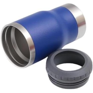 Imagem de Copo Térmico Premium - Porta Cerveja 4 em 1 Suporte Longneck e Lata Aço Inox Isolamento Superior Praticidade Mantém Bebidas Geladas