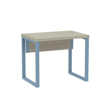 Imagem de Mesa Escritório 900x600x750mm M900pe40tub Castanheira Natural-azul Dali
