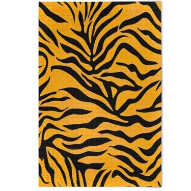 Imagem de Jigsaw Puzzle 1000 Pieces for Adults Vibrant Orange Black Tiger Stripe Tech Game Puzzle Gifts Cool Prime Puzzles Cute Animal Painting, 1000 Pieces, 29.5" x 19.7"