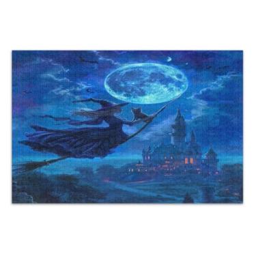 Imagem de Castle Witch Puzzles 500 peças para adultos, quebra-cabeça adulto, jogo Uzzle