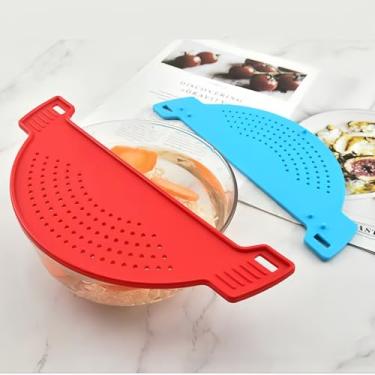 Imagem de Filtro de água protetor contra respingos, escorredor de plástico para cozinha doméstica e placa de filtro antivazamento