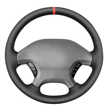 Imagem de MEWANT Capa de volante com costura DIY para Dodge Ram 1500 2002-2003 Acessórios de volante para Dodge Ram 1500 2002-2003