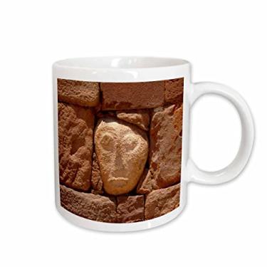 Imagem de 3dRose Bolívia, pedra alienígena tenon, caneca arquitetura antiga, 440 ml, cerâmica
