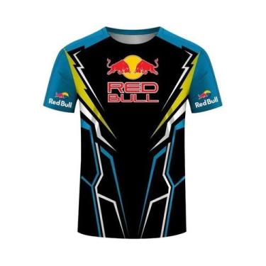 Imagem de Camiseta De Corrida F1 Da Equipe Red Bull Para Homens, Marca De Luxo, 