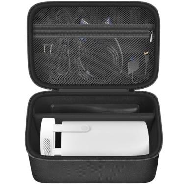 Imagem de Capa de mini projetor atualizada compatível com Magcubic HY300Pro+/HY300PRO para ENUOSUMA HY300 ULTRA para projetor portátil Alwtniet 4K 1080P, suporte para organizador de armazenamento para