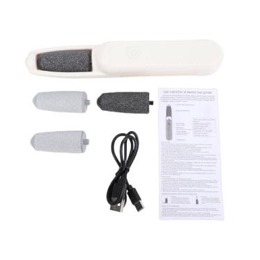 Imagem de Ymiko Removedor de Calos de pé Elétrico Arquivo de pé Recarregável Com 4 Cabeças de Rolo de Moagem Ferramenta de Pedicure IPX7 de 3 Velocidades para Pele Dura Morta Calcanhares (Versão de nível superior)