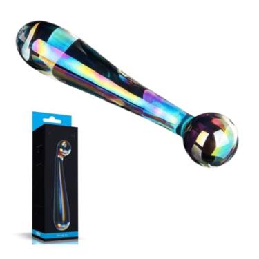 Imagem de Penetrador Em Vidro Borossilicato 17 Cm Com Cabeça Bulbosa Brinquedo Erótico Plug Anal PL127