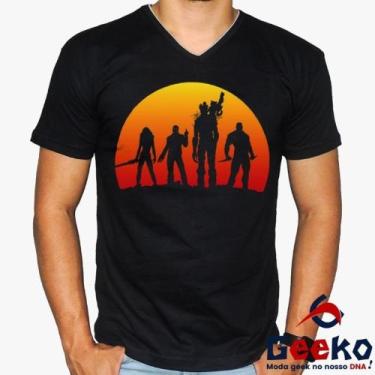 Imagem de Camiseta Guardiões da Galáxia 100% Algodão  Guardians of The Galaxy Ge