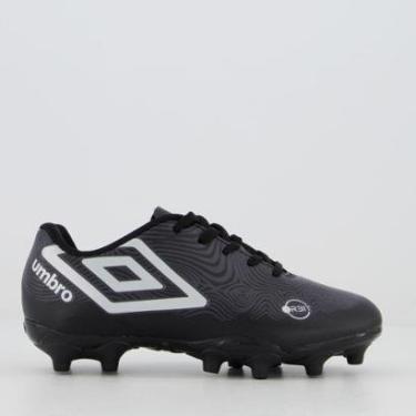 Imagem de Chuteira Umbro Orbit Campo Juvenil Preta-Unissex