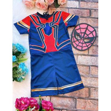 Imagem de Fantasia Homem Aranha para Carnaval e Dia das Crianças - Tamanhos PP a