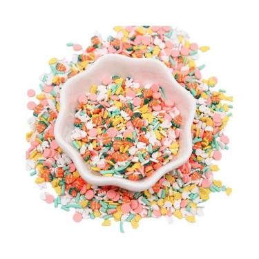 Imagem de Fatias De Argila Polimérica Colorida Mista 10g Para Slime, Artesanato 