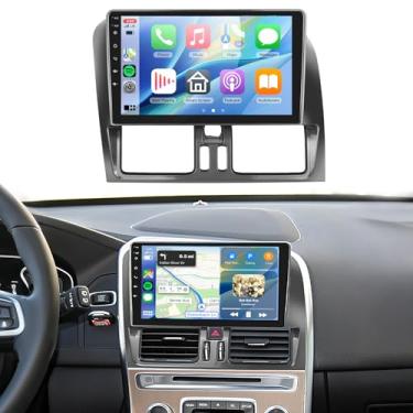 Imagem de Para Volvo XC60 2008-2013 carro estéreo com processador Snapdragon 8 Core 4GB + 64GB Android 13 rádio 9 polegadas 1280 * 720 IPS Touchscreen Carplay/Android Auto GPS WiFi FM/RDS SWC câmera