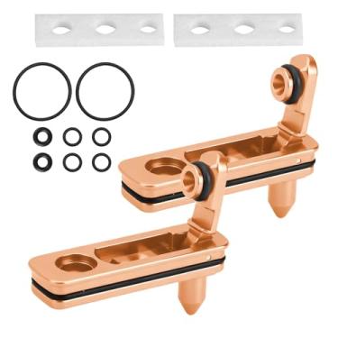 Imagem de KAKUPPA Kit de reparo de isqueiro compatível com Zippo, acessórios de inserção de vedação de vedação de substituição com almofadas de algodão, peças antievaporação para manutenção de inserção