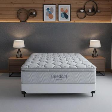 Imagem de Cama Box e Colchão Freedom - Queen (158x198) - Ortobom