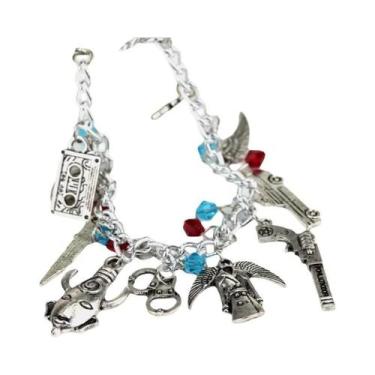 Imagem de Talisman De Proteção Supernatural Para Mulheres, Charme Pentagrama, Pu