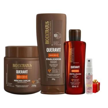 Imagem de Kit Queravit finalização e umectação capilar 1 Máscara 250ml 1 Finaliz