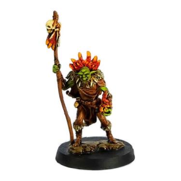 Imagem de Orcs I - Miniaturas Pintadas - RPG - Orgos Miniaturas, Orc Xamã