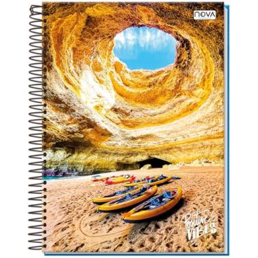 Imagem de CADERNO UNIVERSITÁRIO C/D ESPIRAL 12 MATÉRIAS 240 FLS POSITIVE VIBES