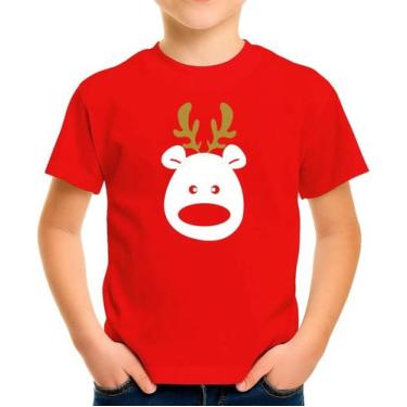 Imagem de Camiseta Camisa Infantil Juvenil Para Menino Menina 100% Algodão Natal