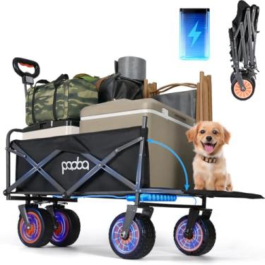 Imagem de Carrinho elétrico de campismo com abertura traseira