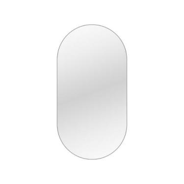 Imagem de Espelho de Parede Lapidado Kadichari - Westwing Collection, Prata ou M