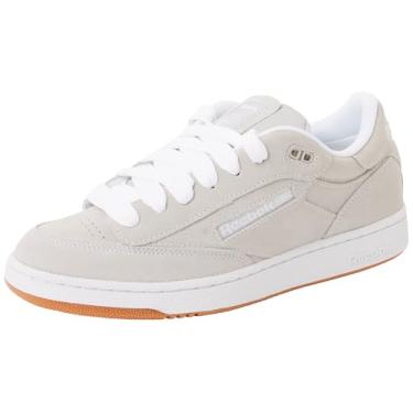 Imagem de Reebok Tênis masculino de cano baixo, Grey1 Ftwrwhite Gum, 12 Women/10.5 Men