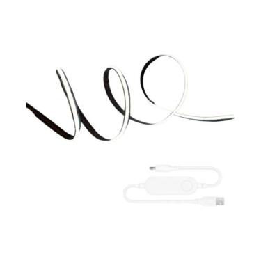 Imagem de Fita De LED COB Inteligente USB Tuya Zigbee Branco Quente Regulável 1m