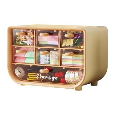 Imagem de Prateleira organizadora de mesa, prateleira organizadora de grande capacidade | Design de alça de rack de armazenamento de mesa resistente para escritórios, quarto, banheiro, cozinha