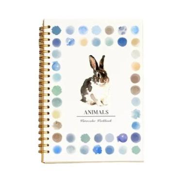 Imagem de Livro De Colorir Em Aquarela Com Tema Animal Para Adultos: Colisão De 