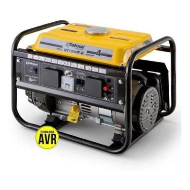 Imagem de Gerador Energia Gasolina 1,25 Kva Bivolt Avr Gt1300f-b Tekna