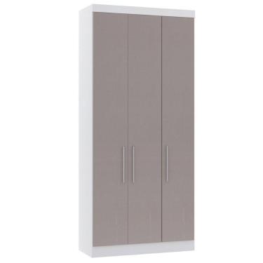 Imagem de Guarda Roupa Modulado 101,50cm 3 Portas Alpes Luciane Moveis