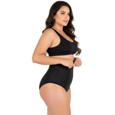 Imagem de Cinta Modeladora Calcinha Pós Parto - FANÁTICOS POR CINTAR®, Preto, G,