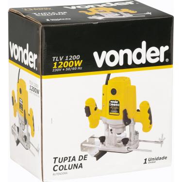 Imagem de Tupia manual de coluna 1200 watts 220 volts tlv1200 Vonder