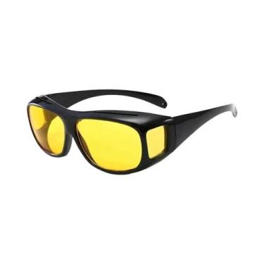 Imagem de Óculos De Sol Unissex Para Visão Noturna, Proteção UV, Óculos Para Car