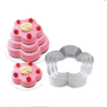 Imagem de Conjunto de 3 Aros para Bolo Flor Carol Yangzi, UNICA