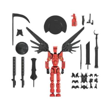 Imagem de Robô Articulado 3D De 13 Pontos De Articulação Com Mudança De Forma, F