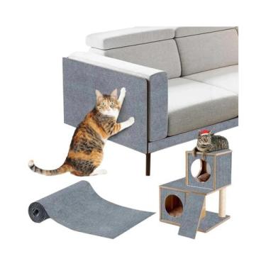 Imagem de Protetor De Sofá Autoadesivo Para Gatos Em 7 Cores, Tapete Anti-Riscos