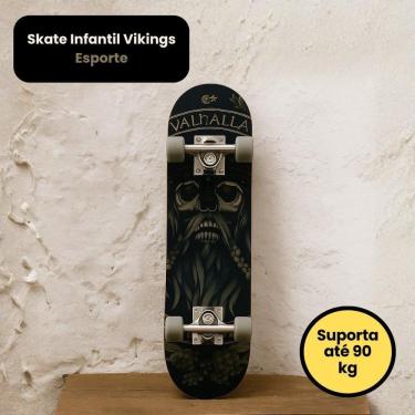 Imagem de Skate Infantil Estampa Vikings Radical