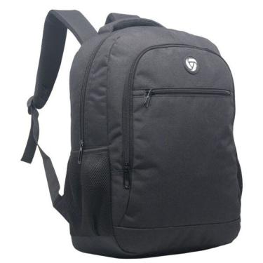 Imagem de Mochila Masculina De Trabalho Reforçada P/ Alça Costas Ajustável - Black Carbon - Yins