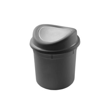 Imagem de Lixeira Basculante Para Pia 2,7 Litros Cinza