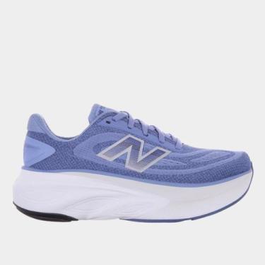Imagem de Tênis New Balance Fresh Foam x More V6 Feminino, Azul, Prata, 34