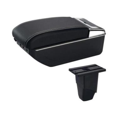 Imagem de Apoio De Braço PEUGEOT 206 Com Caixa De Armazenamento, Luz LED USB, Ac