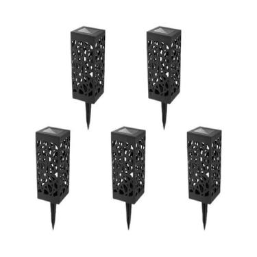 Imagem de Luminária De Jardim LED Solar À Prova d'Água Para Paisagismo Externo -