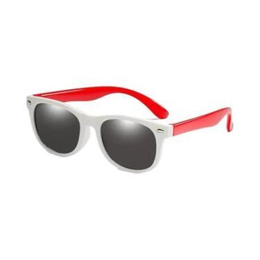 Imagem de Óculos De Sol Polarizados Para Crianças Com Proteção UV, Flexíveis E D