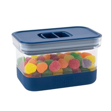 Imagem de Pote Hermético 700ml Porta Mantimentos Tampa Vedação Cozinha