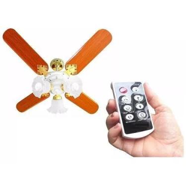 Imagem de Ventilador De Teto New Zeta Biturbo 4 Pás + controle remoto - Venti De