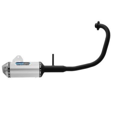 Imagem de Escapamento Moto Yamaha YBR 125 2000/08 Esportivo Pro Tork Mini 3 Curv
