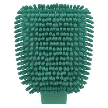 Imagem de Luva Multiuso de Limpeza Luva de Microfibra Verde para Vidros Espelhos Móveis e Outras Superfícies Flashlimp
