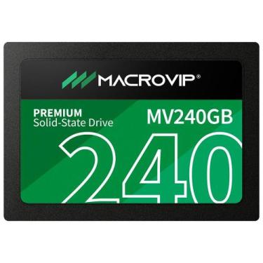 Imagem de SSD 240GB 2.5 polegadas SATA 3 Macrovip MV240GB Leitura 520Mbs e Grava